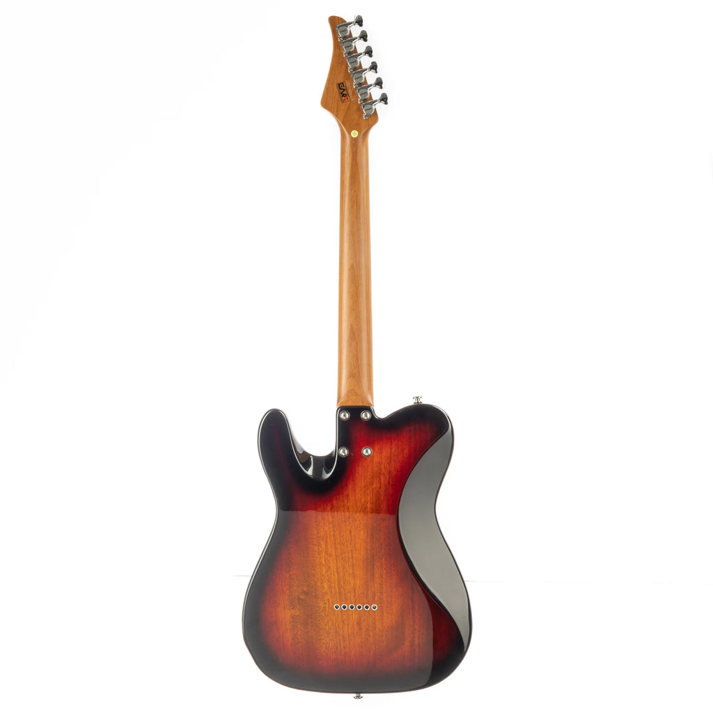 EART Guitarra EYP-TLC Eléctrica 6 Cuerdas Cuerpo Sólido Asado Bookmatch Caoba Traste de Acero Inoxidable Recién llegados