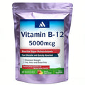 30 Parches Transdérmicos de Vitamina B12 5000mcg, con Vitaminas B2 y B6 - Apoya la Producción de Energía, la Función Cerebral y el Metabolismo