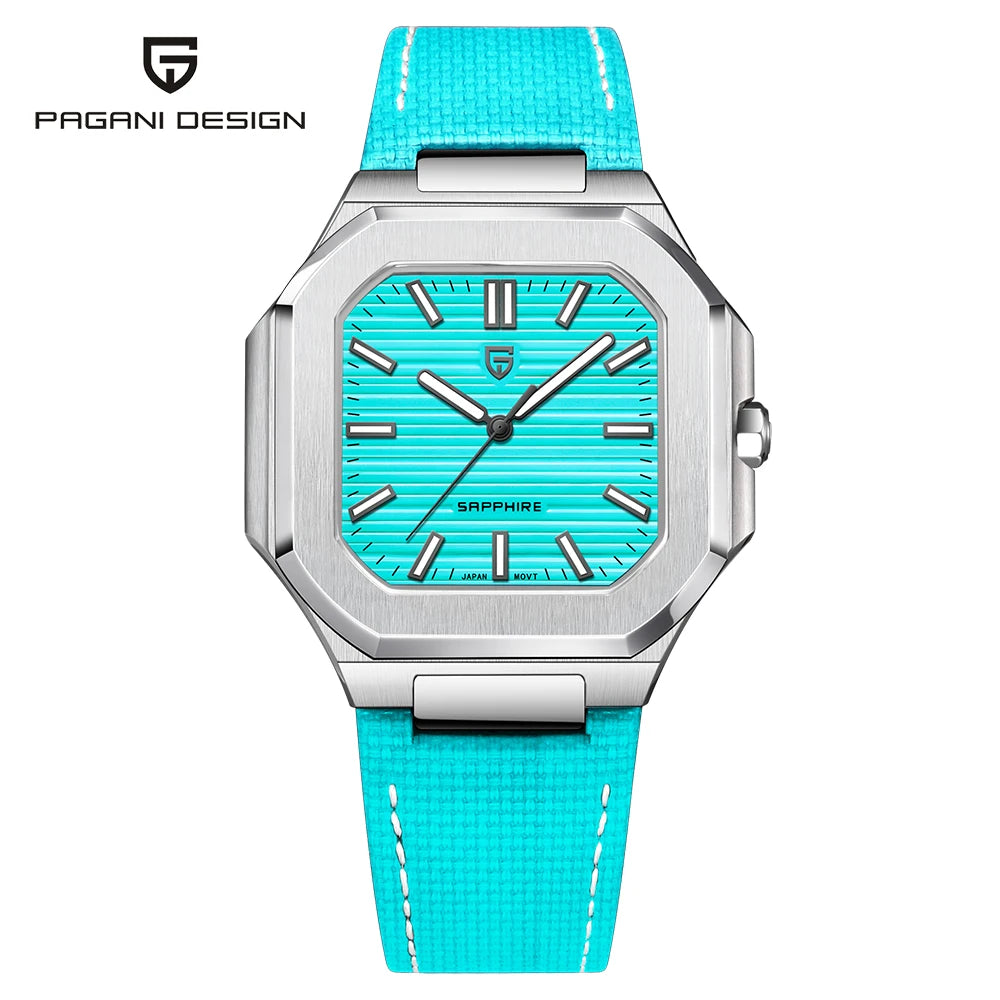 2026 New Men's Watches PAGANI DESIGN Luxury Quartz Watch For Man VH31 Wristwatches Waterproof AR Sapphire Mirror Stainless Steel