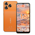 [Envío desde Francia] Smartphone Cubot A50 Android 16GB(6+10) RAM+128GB ROM, 6.58 pulgadas FHD+ 1080*2408, 60Hz, Dual Nano SIM, Batería de 5000mAh, 48MP+16MP, NFC, Face ID