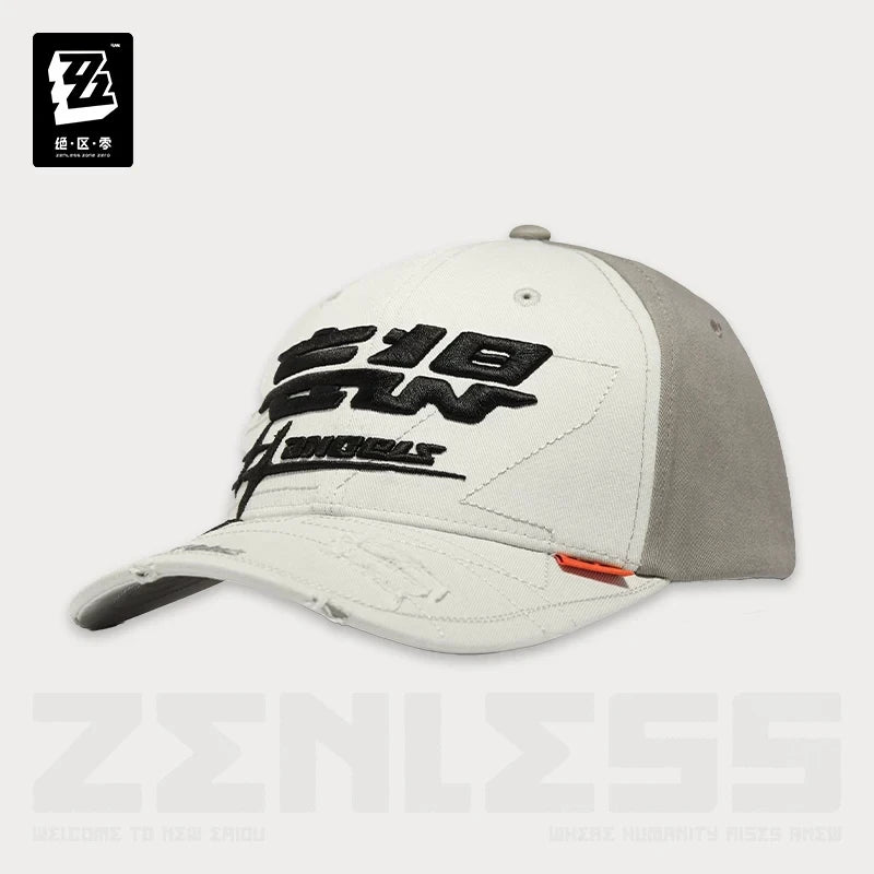 Gorra de béisbol bordada oficial “Delusional Angel” de Three Z STUDIO para ZenlessZoneZero - Mercancía de videojuegos, regalo