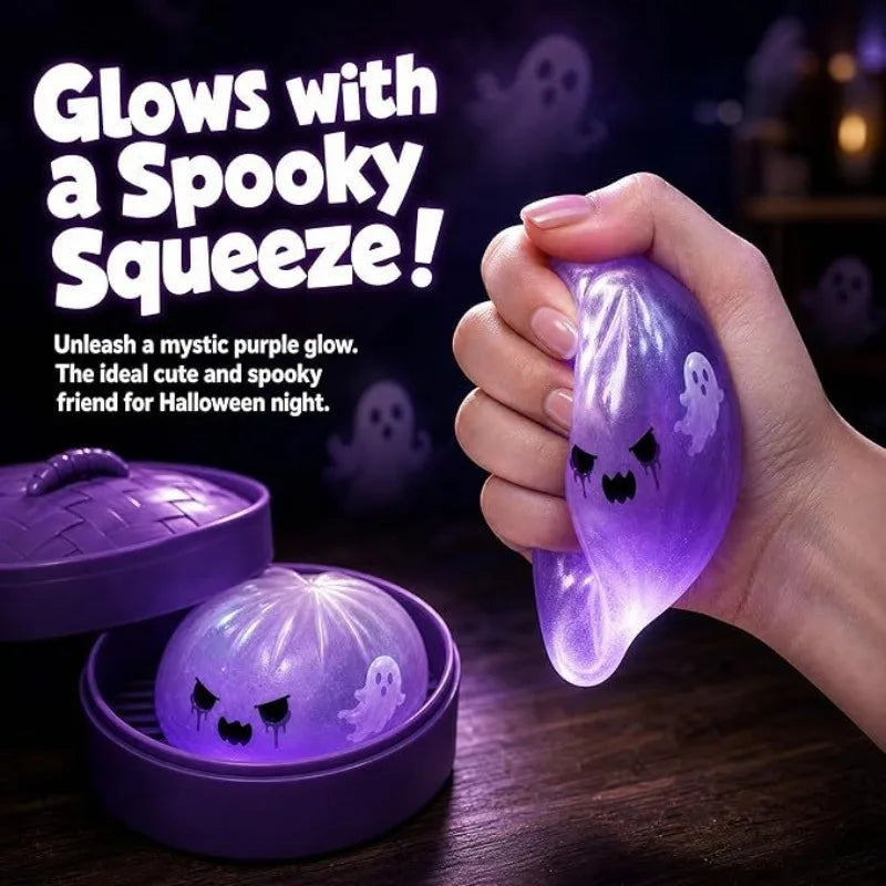 Dumplings de Tiburón Brillantes con Dinero, Suaves y Elásticos, para Aliviar el Estrés, Regalo Festivo de Halloween
