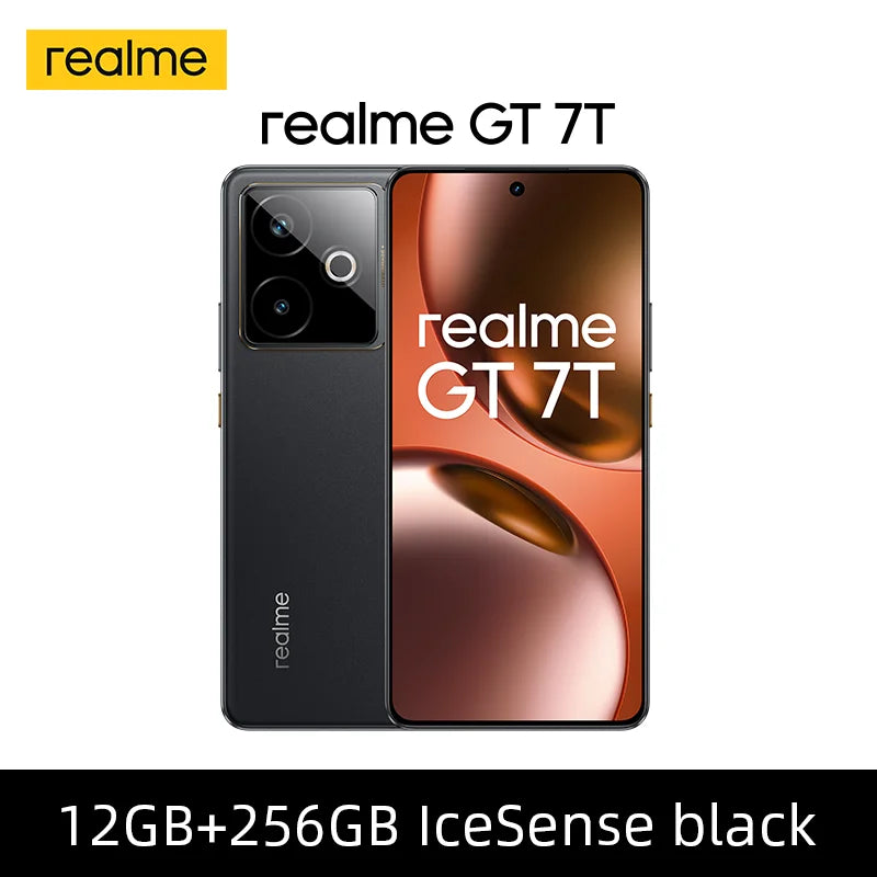 Global Version realme GT 7T 5G Smartphone Dimensity 8400-MAX 6.8inches 120Hz Display 7000mAh 120W SUPERVOOC Charge Camera  50MP