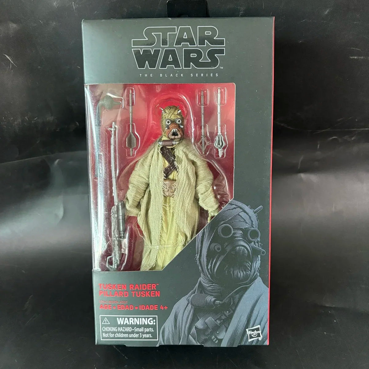 Hasbro Star Wars serie negra Obi-Wan Darth Vader Cal Kestis Boba Fett Luke Mandalorian figura de acción modelo juguete para regalo