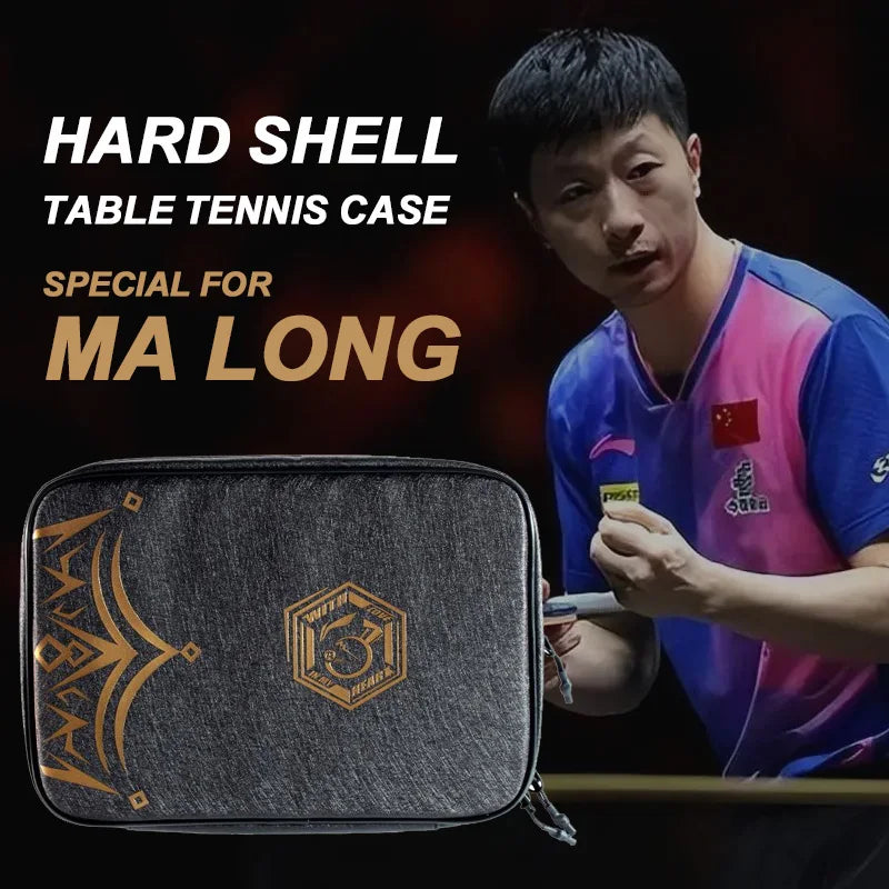 Estuche de transporte de tenis de mesa LI-NING, carcasa dura, estuche profesional para raqueta de Ping Pong para equipo nacional chino