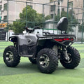 Cuatrimoto ATV 4x4 de 650 cc con transmisión CVT automática, para adultos, con depósito de combustible de gran capacidad de 16 litros y respaldo.