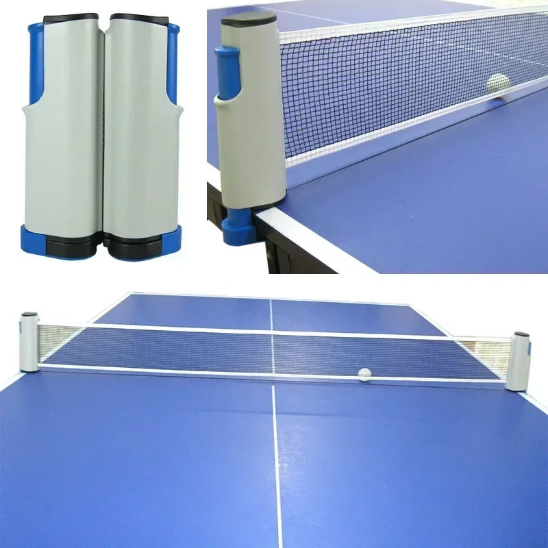 Red de tenis de mesa en cualquier lugar, estante retráctil, repuesto deportivo, poste de Ping Pong, accesorios de ejercicio, 2024
