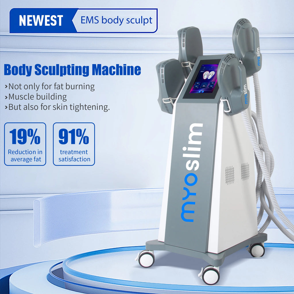 Máquina RF de 9500W, Hi-EMT, para Esculpir el Cuerpo, Quemar Grasa, Profesional, NEO, Adelgazante, EMS, Equipo de Estimulación Muscular Corporal