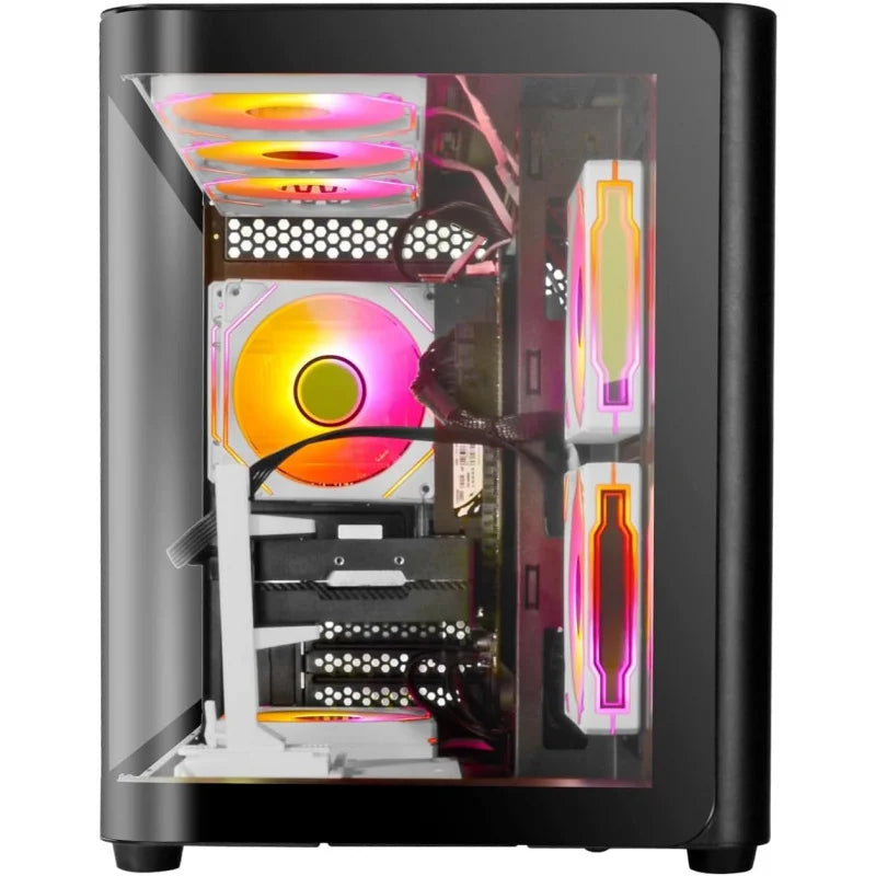 Computadora de Escritorio para Juegos, Core i9-13900HX, GeForce RTX 5060, 32GB DDR5 RAM, 1TB NVMe SSD, Wi-Fi 6, 7 Ventiladores RGB - Lo Último en Tecnología