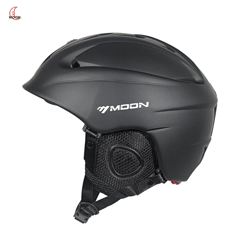 MOON PC + EPS casco de esquí para adultos y jóvenes, cascos de Skateboard para deportes de nieve, con 2 regalos