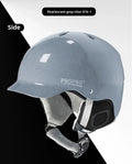 Casco de Esquí Ligero PROPRO con Seguridad Integrada, Casco de Esquí y Snowboard de Invierno Certificado, Casco de Esquí para Motocicleta para Hombre y Mujer