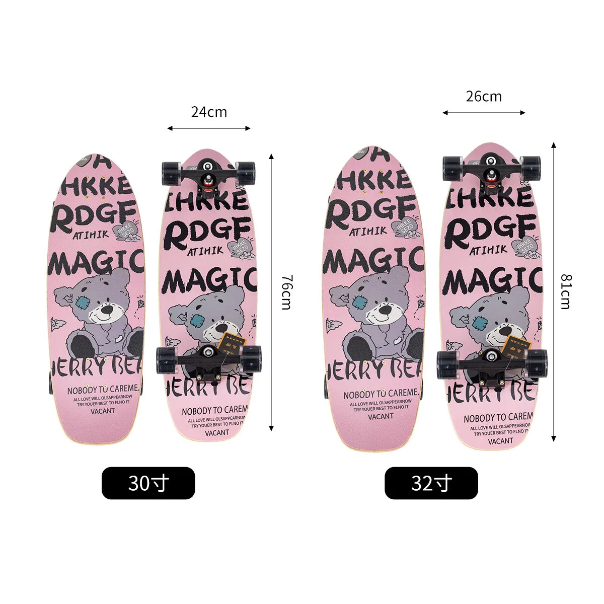 Surf Land Skateboard CX4 CX7 Maple, monopatín de carving, cruiser, longboard, para pumping, estilo cool, deportivo, urbano, al aire libre