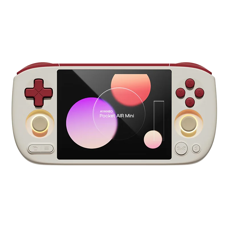 AYANEO Pocket Air Mini Retro Handheld Game Console 4.2 Inch Screen MTK Helio G90T Processor Hall Joystick Portable Pocket Android Retro Gaming Console