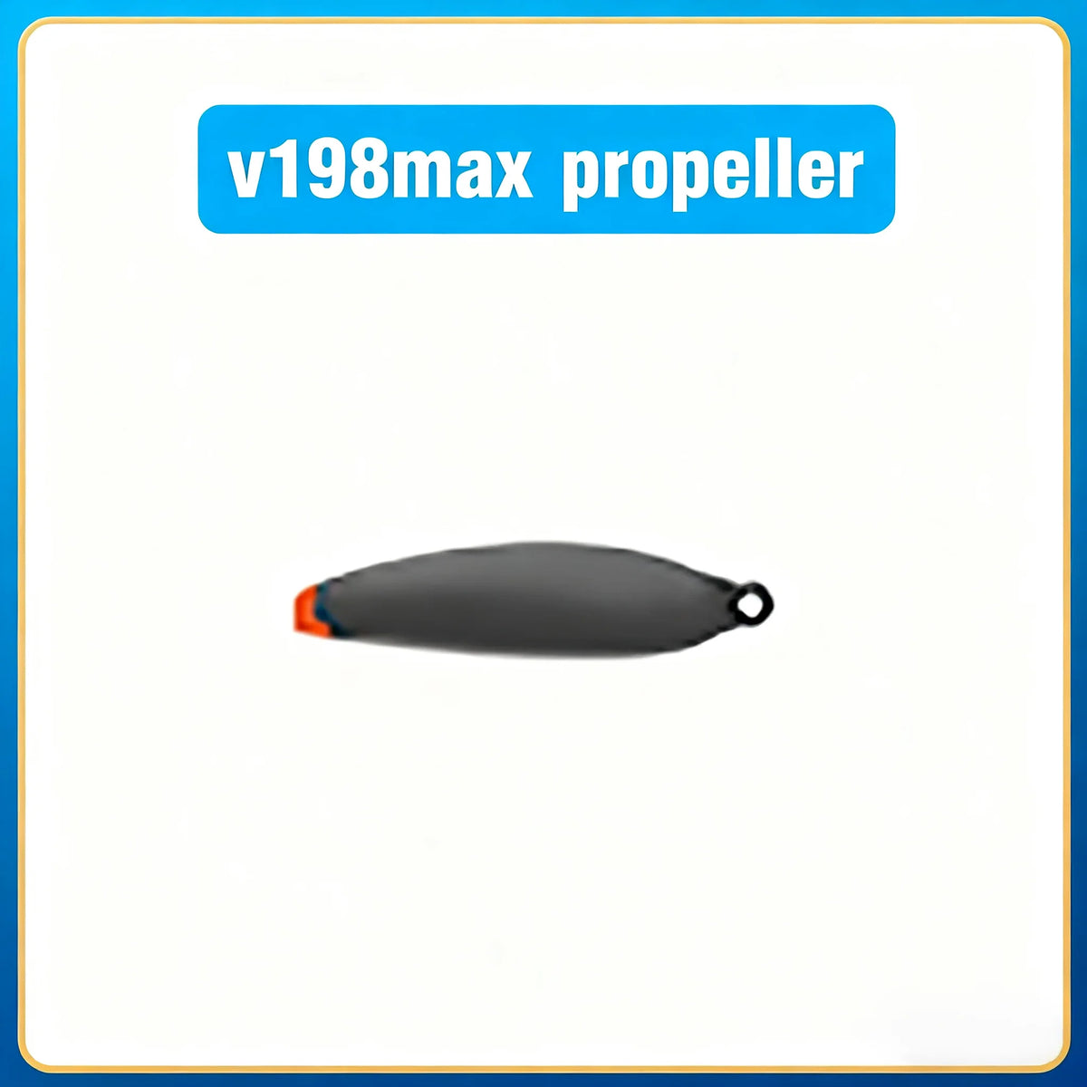 Hélice de repuesto negra para dron V198max