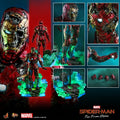 Genuine Hot Toys Ht Mms580 1/6 Mysterio'S Iron Man Illusion Version Action Figure Spider-Man Far From Home Marvel Soldier Gift