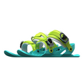 Mini esquís de nivel básico para adultos, adecuados para principiantes, botas de esquí que se pueden usar directamente en los pies, zapatos para caminar en la nieve