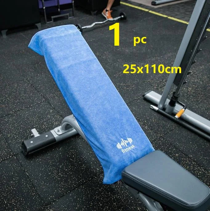 Toalla deportiva de microfibra para gimnasio, baño, secado rápido, absorción de agua, para correr, baloncesto, camping y viajes, 1 unidad