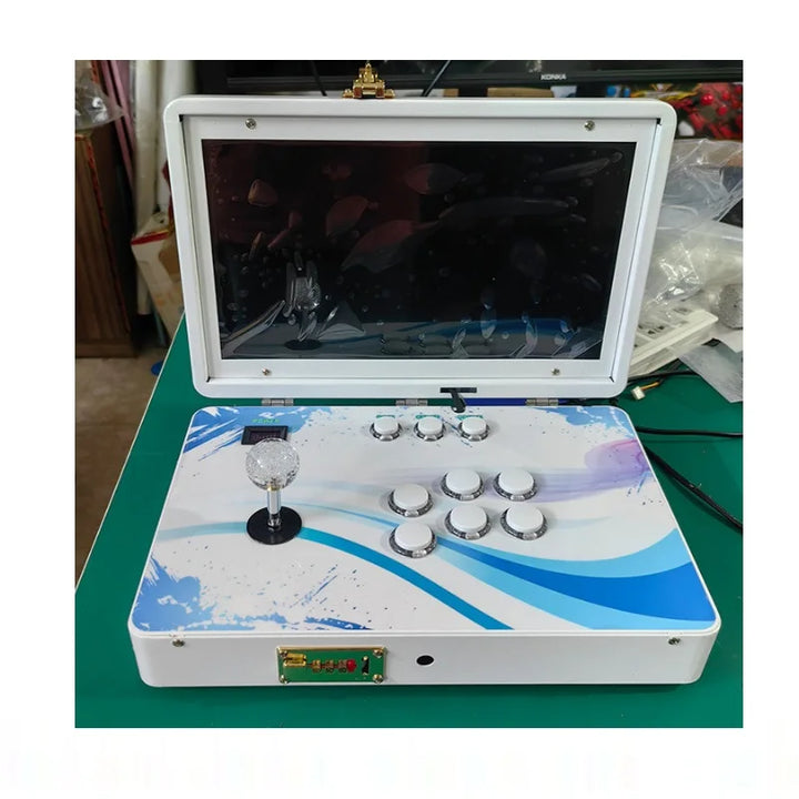 Armario Arcade de 20 pulgadas, caja Pandora H3 S812, máquina de 23000 juegos, doble botón de Joystick con moneda Slooter, consola Arcade Bartop