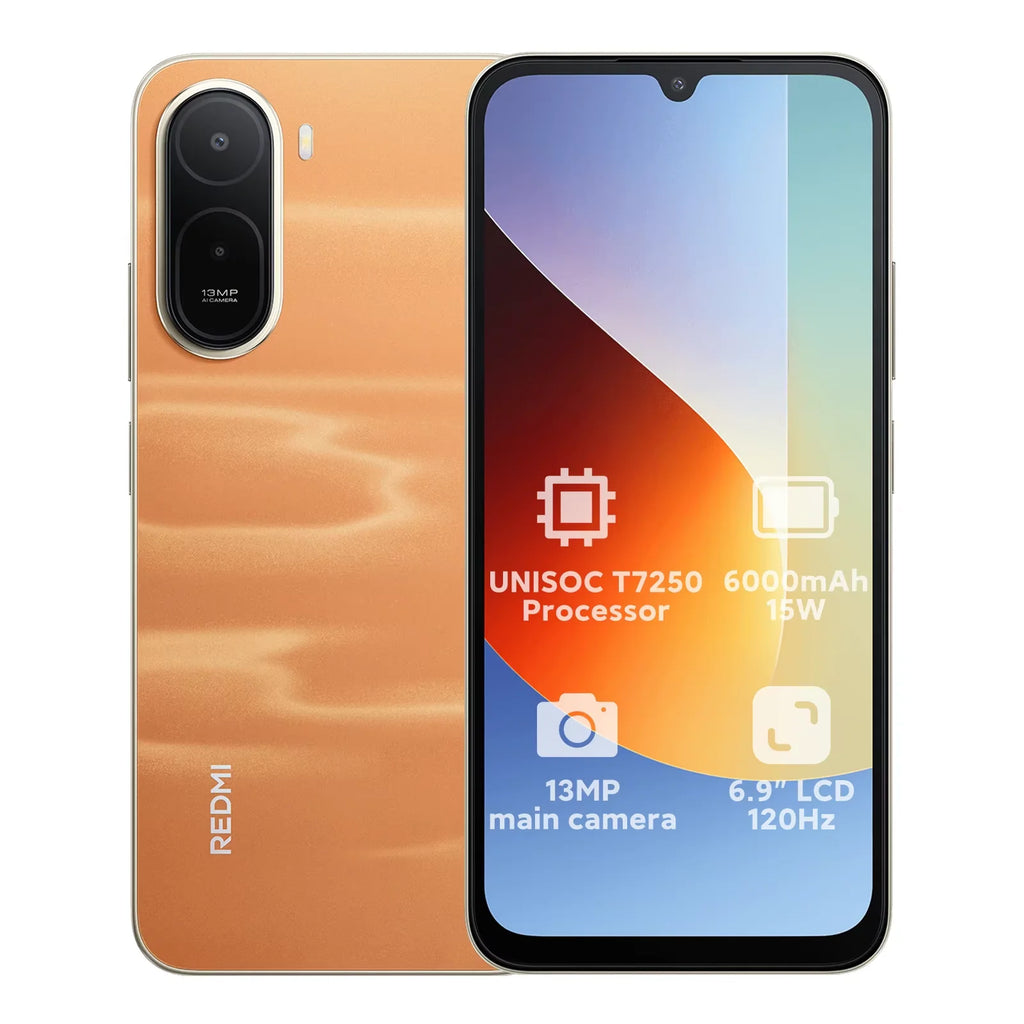 Smartphone Xiaomi Redmi A7 Pro versión global, batería de 6000mAh, pantalla de 6.9" a 120Hz, cámara de 13MP, Xiaomi HyperOS, teléfono móvil Xiaomi