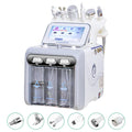 Máquina Profesional de Hidrodermoabrasión 6 en 1, 350W, Oxígeno Facial, Eliminación de Puntos Negros, Hidratación de la Piel, Peeling de Agua, Equipo de Belleza