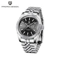 Reloj para hombre PAGANI DESIGN PD1645, movimiento automático, resistente al agua 100M, acero inoxidable, cristal de zafiro, reloj deportivo y de negocios