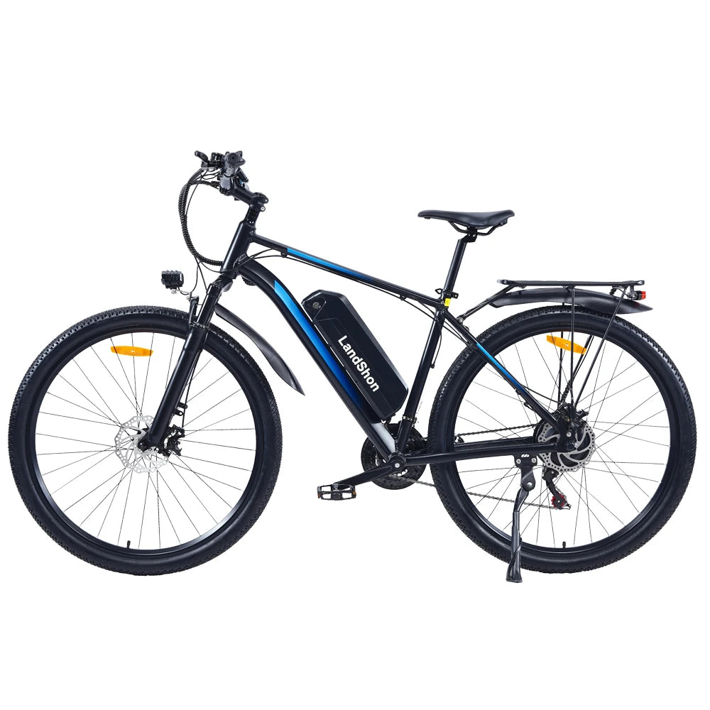 Bicicleta eléctrica K29 de 29 pulgadas, motor de 1000 W, batería de 48 V 6 Ah, 45 km/h, cuadro de aleación de aluminio, 21 velocidades, para adultos, montaña y uso urbano