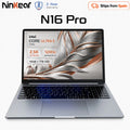 Ninkear N16 Pro AI Laptop Intel Core Ultra 5 115U, 16-inch 2.5K 120Hz IPS Display, 16GB LPDDR5 + 1TB SSD, WiFi 6, 79.8Wh Battery, Fingerprint Unlock, Backlit Keyboard, Windows 11