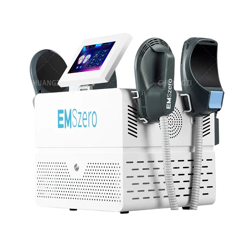 EMSzero 15 Tesla 6500W NEO, Máquina de Terapia de Estimulación Muscular Electromagnética para Adelgazar y Quemar Grasa