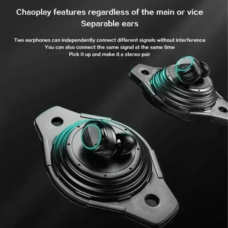 Auriculares inalámbricos TWS M25 con Bluetooth 5.3, cancelación de ruido, micrófono, sonido estéreo de alta definición, ideales para llamadas y actividades deportivas, compatibles con Xiaomi.