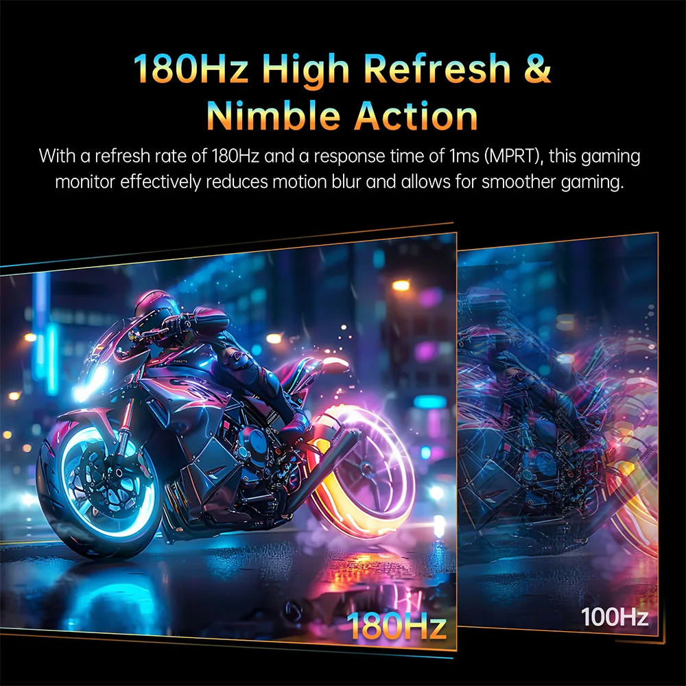 Monitor curvo para juegos KTC 32' 1500R H32S17 (popular), 2560x1440 QHD 180Hz, 16:9 ELED 99% SRGB HDR10, tiempo de respuesta de 1 ms MPRT, compatible con FreeSync y G-SYNC, USB HDMI 2.0 2xDP 1.4 salida de audio, ajuste flexib