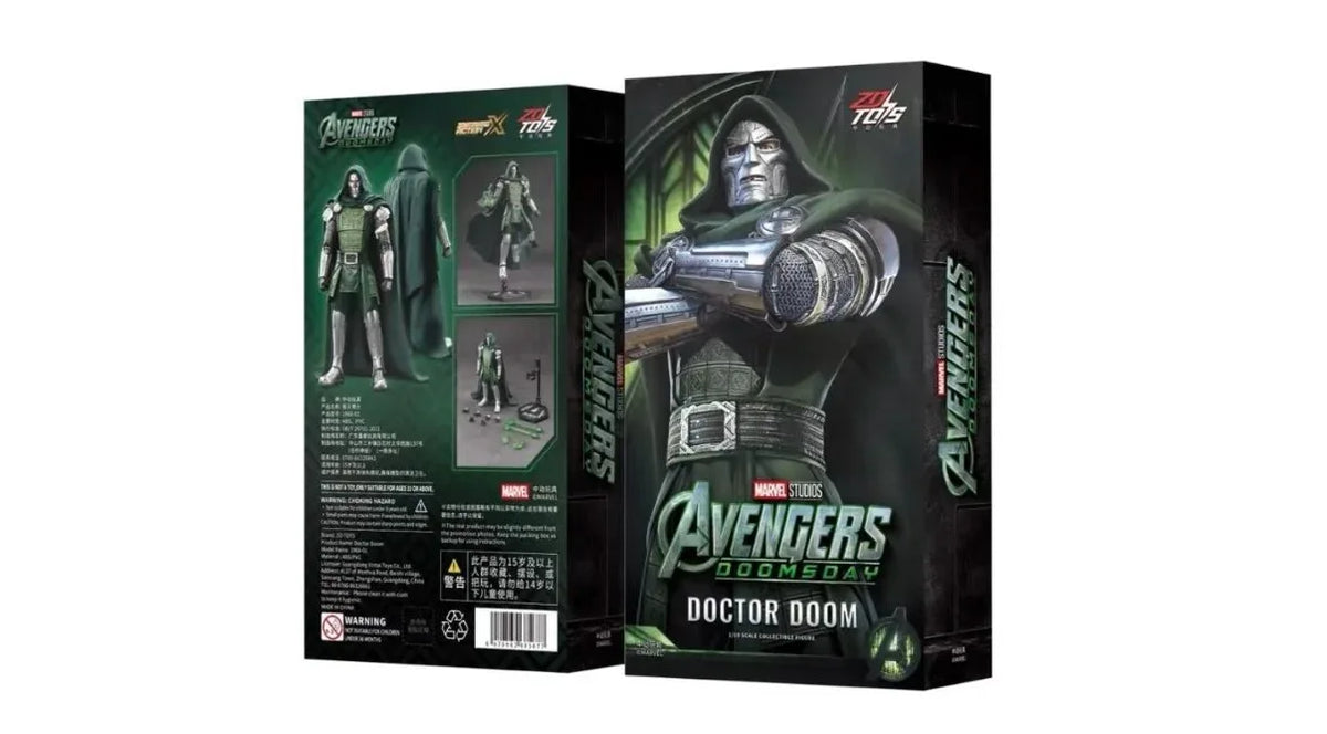 Nuevas figuras de acción de ZD Toys, Avengers: Doomsday, Doctor Doom, Victor Von Doom, modelo articulado, colección de películas, juguetes y regalos.