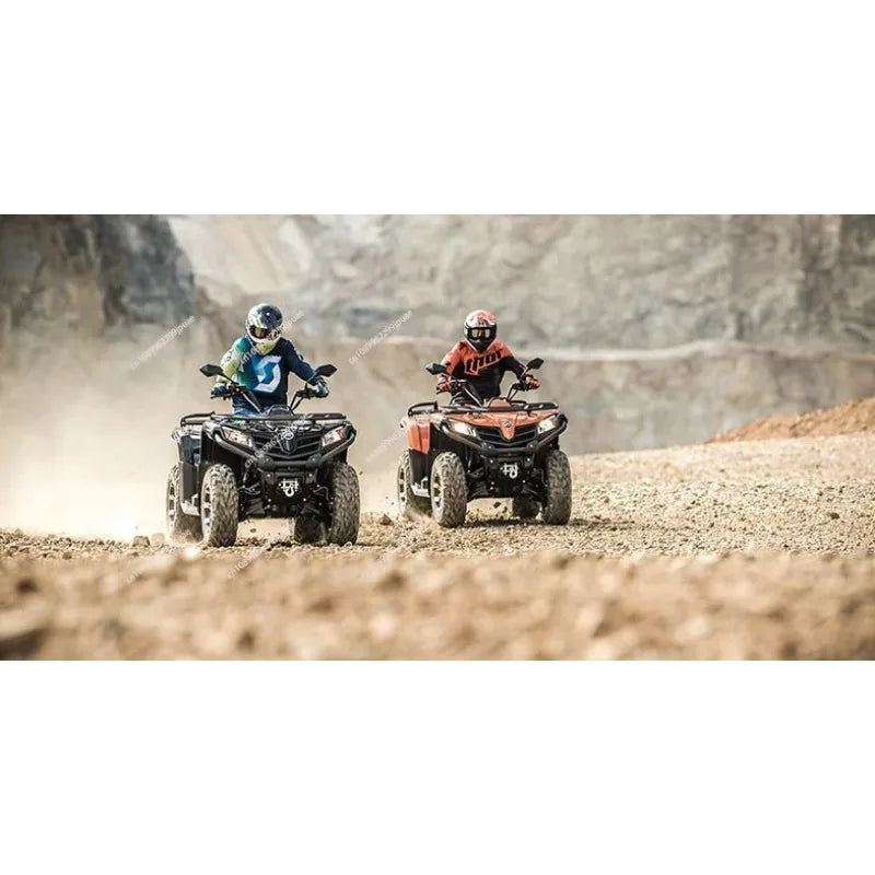 Cuatrimoto todoterreno de 450cc, 4 ruedas, 4x4, para entretenimiento de adultos.