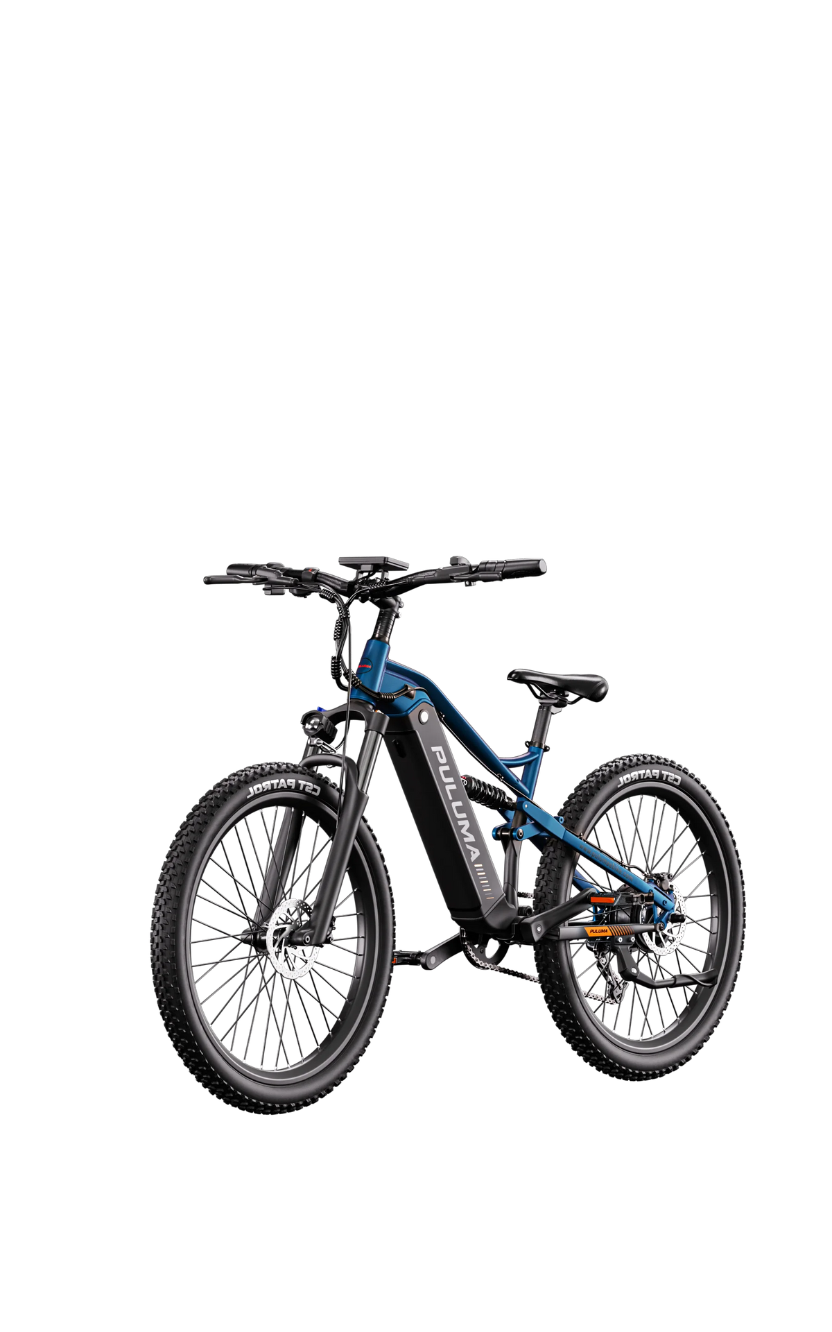 PULUMA PH001 Off-Road Electric Mountain Bicycle 48V 20Ah Large Capacity Removable Lithium Battery Ebike with Detachable Throttle Torque Sensor 27.5 Inch All-Terrain Tire 9 Speed Hydraulic Disc Brake