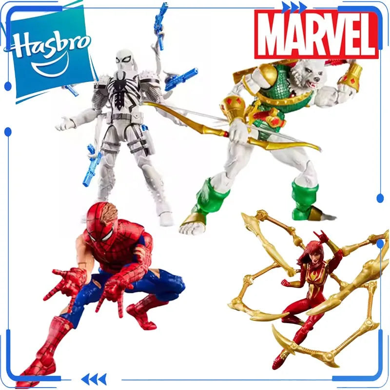 Figuras de acción originales de Hasbro Marvel Legends × Magic: The Gathering, Mary Jane Watson, Spider-Man, juguetes para niños y niñas, modelo de regalo