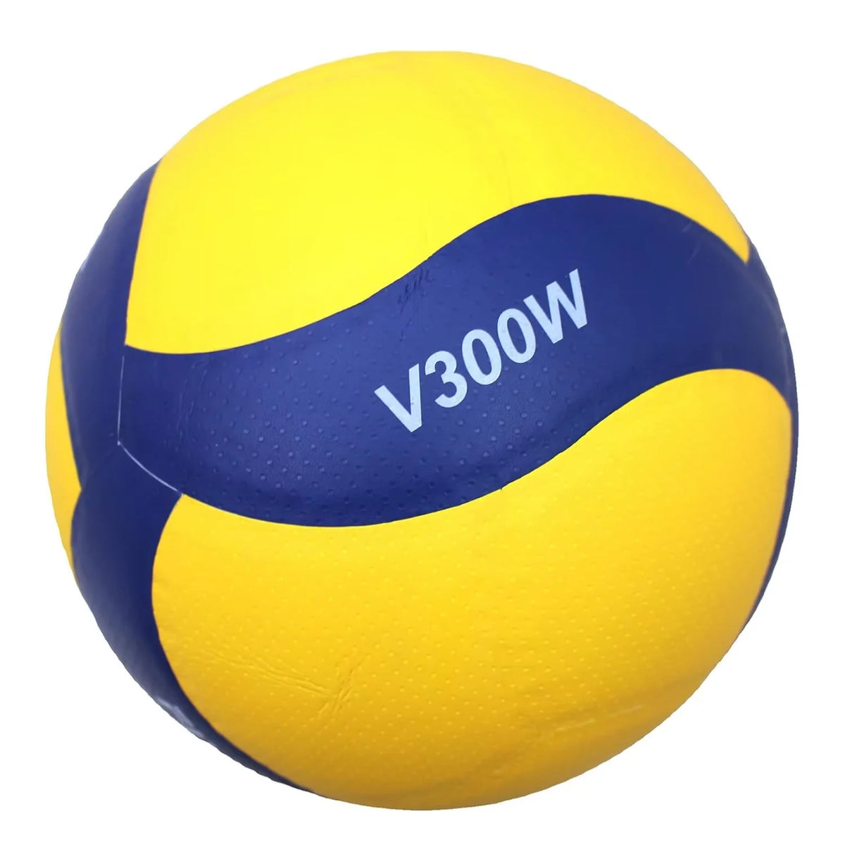 Balón de Voleibol V200W V300W V330W Azul Amarillo Talla 5 de PU de Alta Gama con Pegamento Caliente para Adolescentes y Adultos