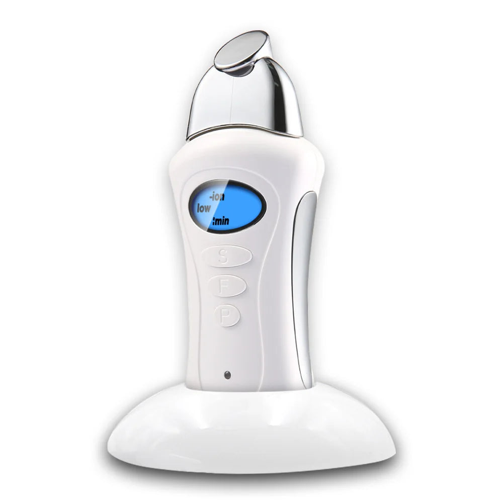 Masajeador facial de belleza recargable de primera calidad con 3 cabezales magnéticos para una limpieza profunda y un masaje suave, herramienta para el cuidado de la piel