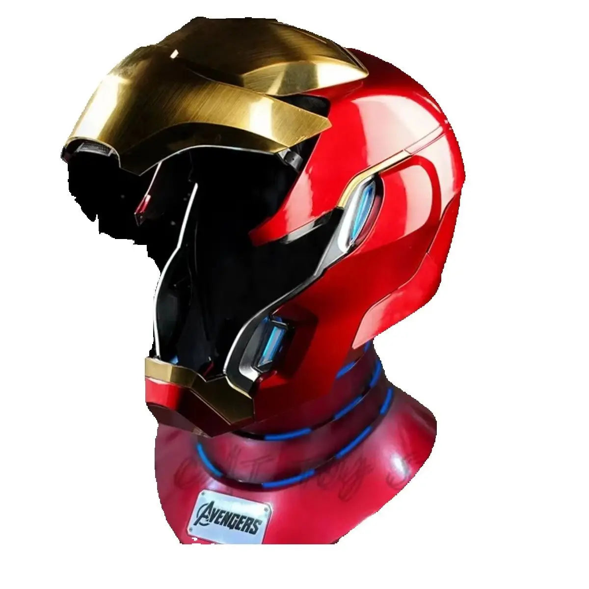 En Stock, Casco Transformable de Iron Man MK50 de Marvel, Escala 1:1, Réplica para Cosplay, Artículo Coleccionable Auténtico, Regalo