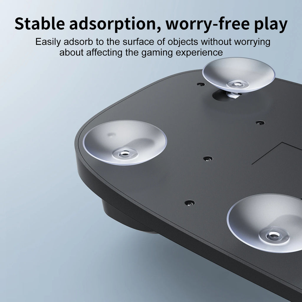 HONCAM Steering Wheel Stand for PS5 and PS5 DualSense Edge Controller with Adjustable Height Bracket for Playstation 5