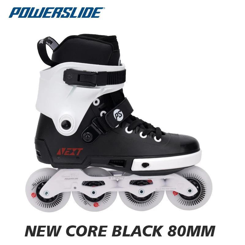 Patines Powerslide NEXT Trinity de 3 Ruedas para Adultos, Patines FSK para Patinaje en Calle, Patines en Línea Profesionales