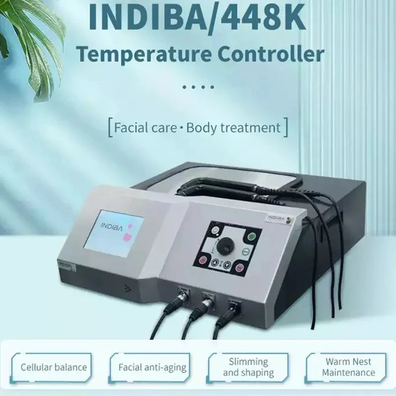 INDIBA Máquina de adelgazamiento corporal de belleza profunda Dispositivos de Estiramiento facial Sistema R45 de piel RF Alta frecuencia 448 KHZ Pérdida de peso -S9