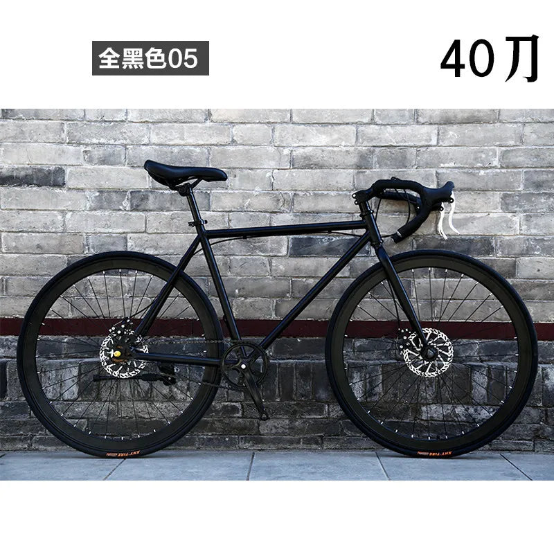 Bicicleta de carretera Bike Live Fly para hombre, modelo deportivo completo, superligera, con freno de disco, neumáticos sólidos de 24" y 26", bicicleta de carretera de carbono para adultos