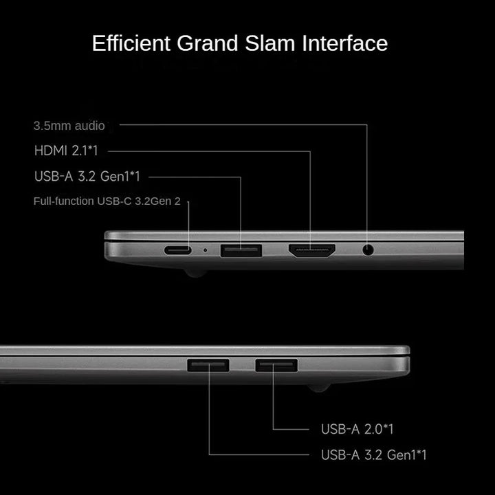 Portátil Xiaomi RedmiBook 16 Intel UHD I5-12450H/I5-13500H 16G 512G/1T SSD Pantalla de 16 Pulgadas 60Hz/120Hz Mi Notebook