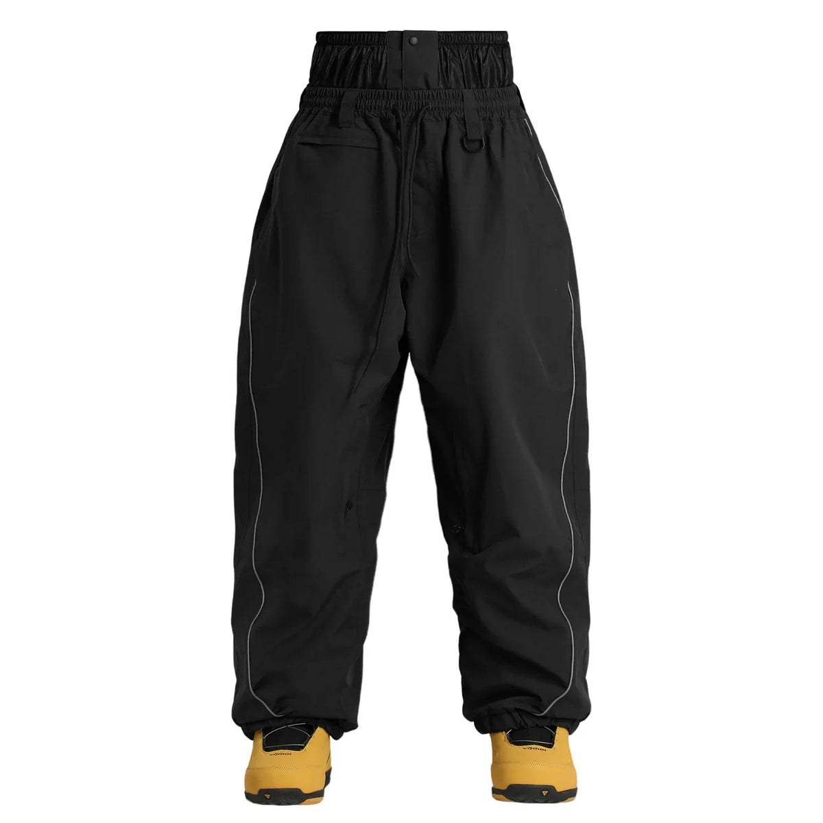 GSOU SNOW Pantalones de esquí para hombre, nuevos, a prueba de viento, holgados, impermeables, para invierno, actividades al aire libre, snowboard, reflectantes, para mujer, adultos, transpirables