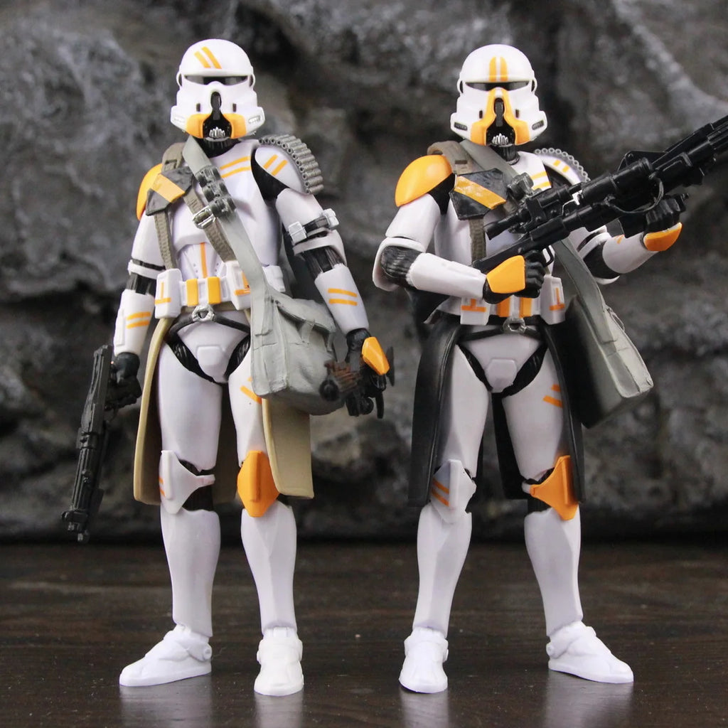Star Wars 212 ° Batallón de ataque 2a empresa aerotransportada Sniper Trooper 6 "figura de acción muñeca personalizada modelo juguetes clonados