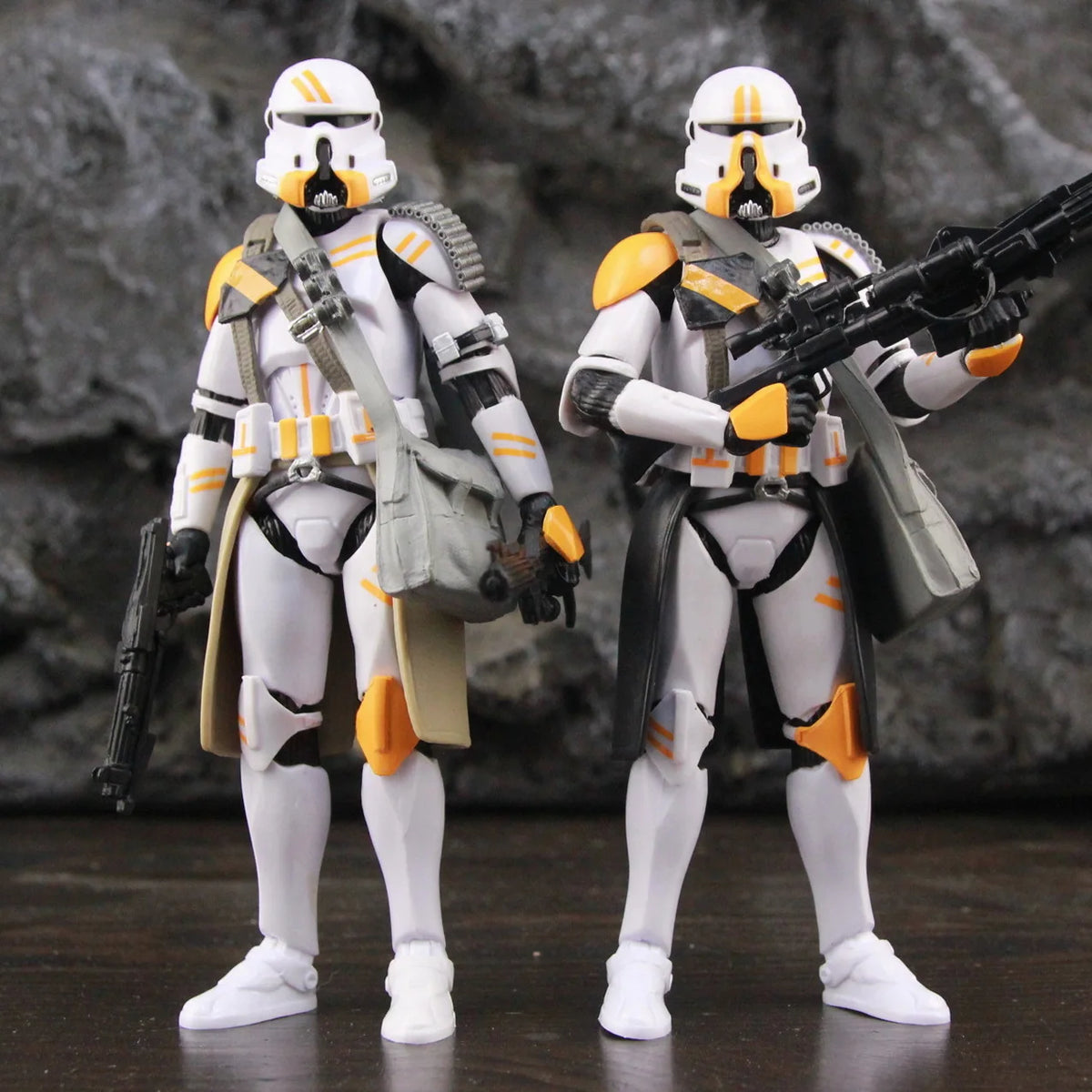 Star Wars 212 ° Batallón de ataque 2a empresa aerotransportada Sniper Trooper 6 "figura de acción muñeca personalizada modelo juguetes clonados
