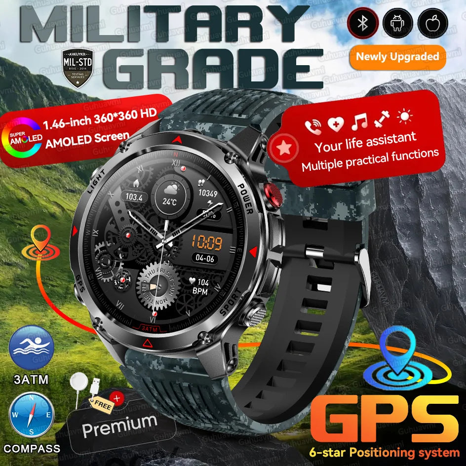 Reloj inteligente con GPS Forerunner 570, sumergible 3ATM, pantalla AMOLED, GNSS multibanda, brújula, altímetro, linterna, reloj deportivo inteligente para hombre