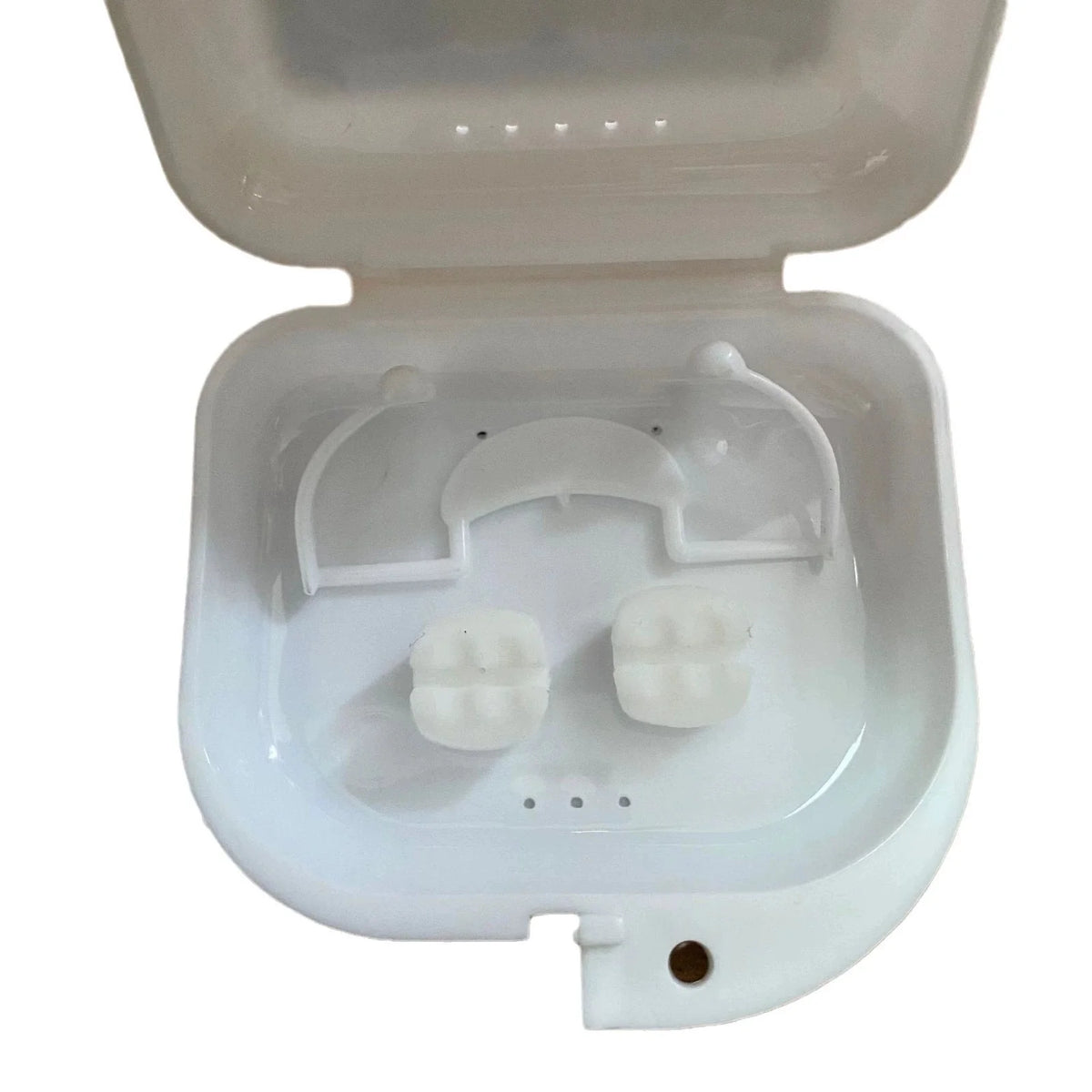 Dientes de vampiro de plástico para Halloween, accesorios de disfraces de Halloween, dientes de zombi retráctiles, colmillos de vampiro, decoración para fiestas temáticas.