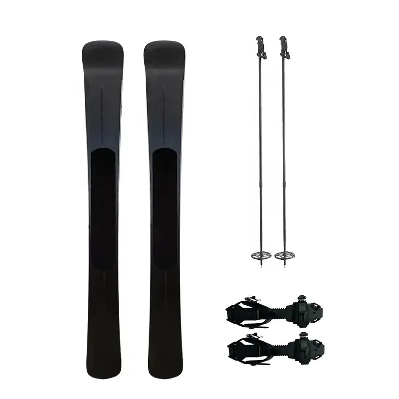 Esquís Personalizados con Base de Piel, Anchos, para Caza, con Suela Antideslizante, para Deportes de Invierno, Equipo para Exteriores de Alta Calidad