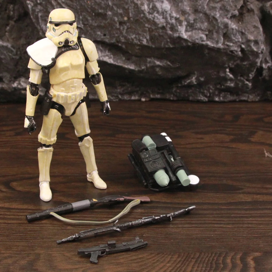 Star Wars Stormtrooper Sandtrooper Jedha Patrol Shock Death 212th Airborne Trooper Phasma 6 "figura de acción juguetes clon modelo de muñeca