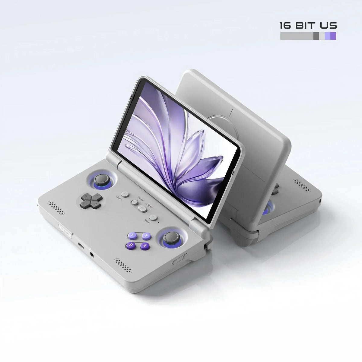 Retroid Pocket Flip2 Handheld Game Console 5.5'' AMOLED Screen Video Output MTK Snapdragon Processor Fans Cooling Fast Charging